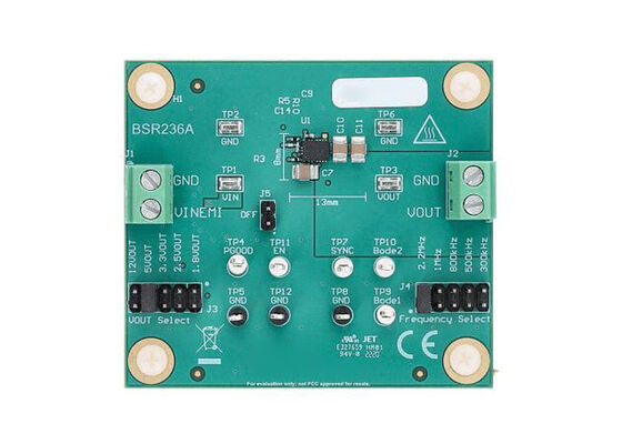 TPSM33625EVM Soluciones incrustadas TPSM33625 Módulo de evaluación del módulo de alimentación sincrónico de Buck