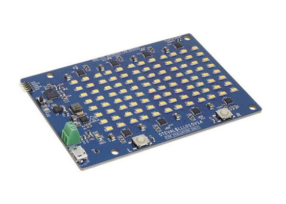 STEVAL-LLL015V1 Placa de evaluación del controlador LED regulable LED1202 para soluciones integradas