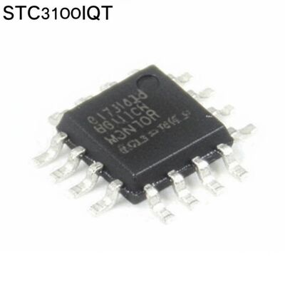 CI Monitor de batería STC3100IQT con contador de culombios, corriente de salida de 2,5 A e interfaz I2C para baterías de iones de litio
