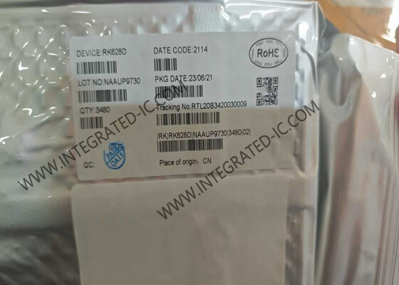 Chip procesador de IA RK628D Puente de video multifunción con resolución 4K@60fps en paquete BGA