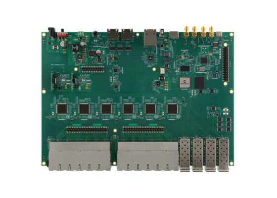 Placa de evaluación de conmutadores Ethernet de 24 puertos LAN9694, LAN9696 y LAN9698 para soluciones integradas EV23X71A