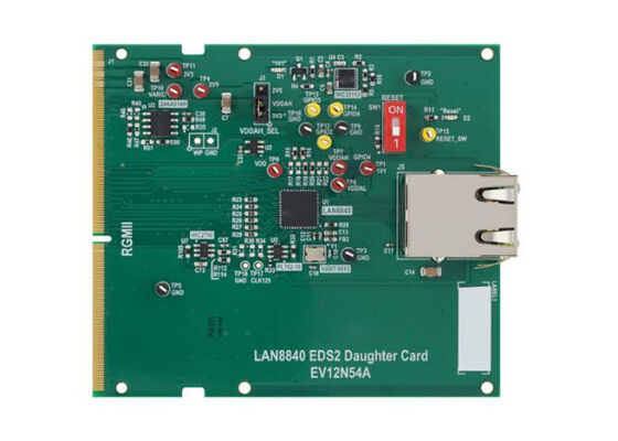 EV12N54A Soluciones Integradas LAN8840 EDS2 Tarjeta Hija Transceptor Ethernet PHY