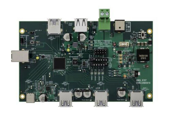 EVB-USB5816 Soluciones integradas USB5816 USB3.2 Consejo de evaluación SmartHub