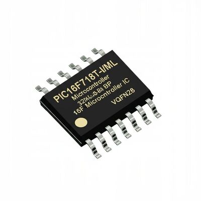PIC16F1718T-I/ML Microcontrolador MCU de 32 MHz de 8 bits con 28 kB de memoria flash y energía extremadamente baja (XLP)