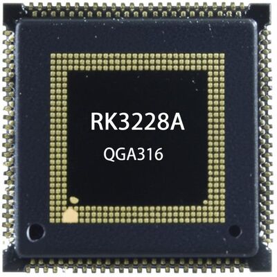 RK3228A Microcontrolador MCU 1.2GHz Cuádruple núcleo ARM Cortex-A7 Procesador de aplicaciones BGA316