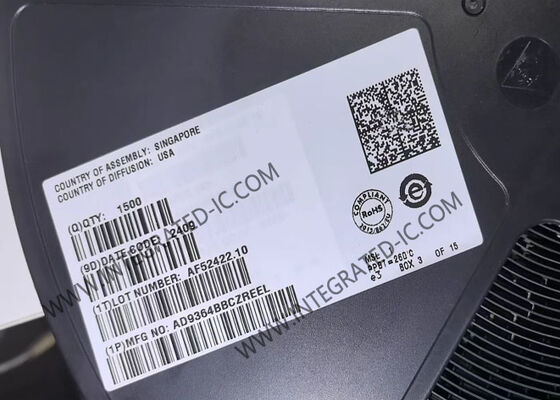 Módulo de comunicación inalámbrica AD9364BBCZREEL con transceptor RF ágil de 1 x 1 canal en paquete BGA144