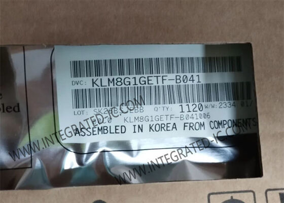 Chip IC de memoria KLM8G1GETF-B041 de 8GB eMMC 5.1 para electrónica de consumo