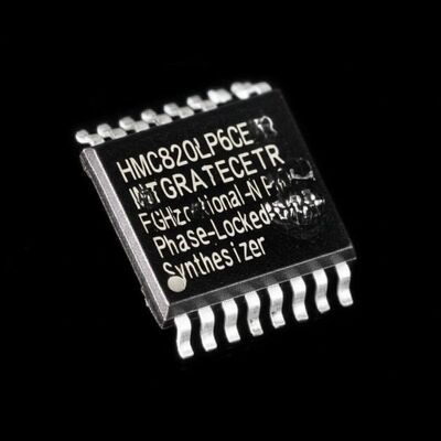 HMC820LP6CETR Circuito integrado sintetizador de frecuencia PLL de fracción-N de 5,1 GHz con ruido de fase ultrabajo