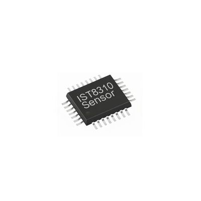 Sensor IC magnetómetro digital de 3 ejes IST8310 con salida de 200 Hz en paquete LGA de 16 pines