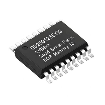 GD25Q128EYIG 128Mbit 133MHz Quad SPI Flash NOR Chip IC de memoria con interfaz de entrada y salida cuádruple