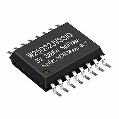 W25Q32JVSSIQ Chip IC de memoria flash NOR de 32 Mbit 133 MHz SOIC8 Serie SpiFlash