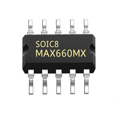 MAX660MX Chip de circuito integrado CMOS Conversor de voltaje de carga-bomba con 100mA Corriente de salida 1.5V a 5.5V Voltado de salida y frecuencia de conmutación de 10 kHz a 80 kHz