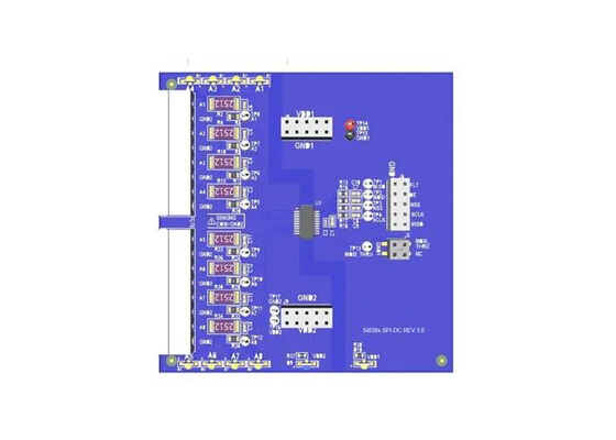 SI8380S-DC Placa de evaluación de la plataforma de interfaz de aislador Si838x para soluciones integradas