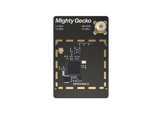SLWRB4172A Placa de evaluación de transceptor Mighty Gecko de 490 MHz para soluciones integradas