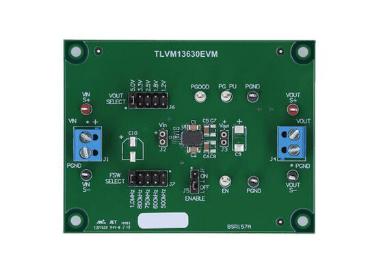 Modulo de evaluación de las soluciones integradas TLVM13630EVM para el módulo de potencia de descenso del TLVM13630