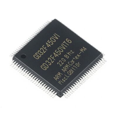 Microcontrolador MCU GD32F450VIT6 200MHz ARM Cortex-M4 de 32 bits con paquete LQFP100