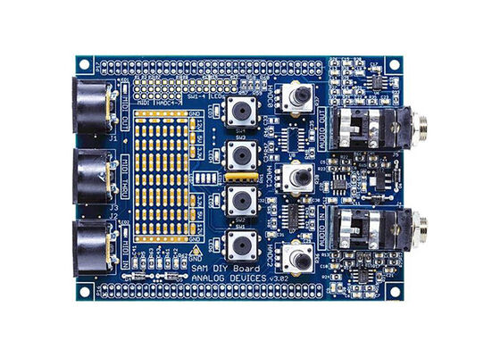 ADZS-AUDIOPROJECT Soluciones integradas de alto rendimiento SHARC Junta de evaluación de procesamiento de audio