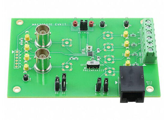 MAX22502EEVKIT Soluciones integradas MAX22502E Full-Duplex RS-485/RS-422 Junta de evaluación de transmisores y receptores