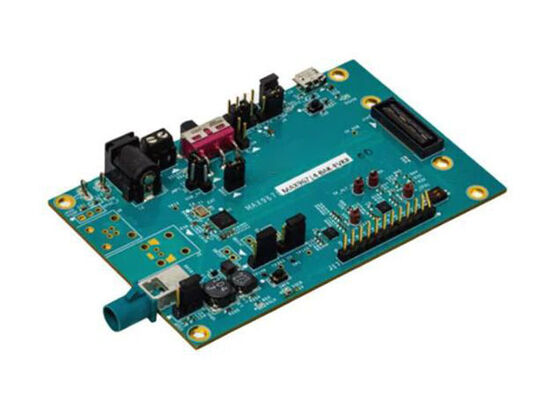 Kit de evaluación de soluciones integradas MAX96714R-BCK-EVK para el deserializador MAX96714F CSI-2 a GMSL2