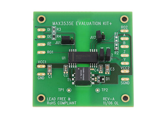 MAX3535EEVKIT Placa de evaluación de interfaz de transceptor RS-422/RS-485 de 3 V a 5,5 V para soluciones integradas