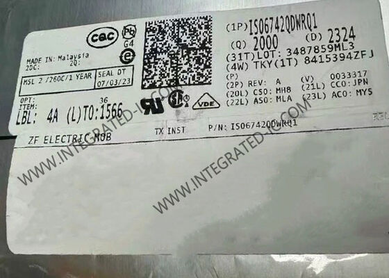 ISO6742QDWRQ1 Quad Channel Digital Isolator SOIC16 Chip de circuito integrado
