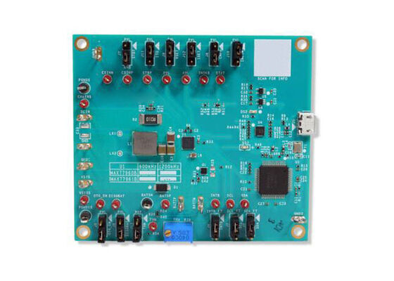 MAX77960BEVKIT12 Soluciones incrustadas MAX77960B Kit de evaluación del cargador USB tipo-C Buck-Boost