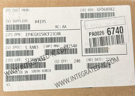 EP4CGX150CF23C8N Cyclone IV GX FPGA IC con paquete BGA484 para aplicaciones de alto rendimiento