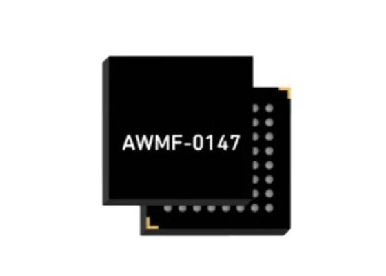 AWMF-0147 Módulo de comunicación inalámbrica de 13,75 GHz a 14,5 GHz Cuad de banda Ku 4x2 Tx IC con funcionamiento de 1,2 V