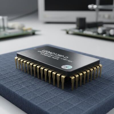 LEOAD128P-D Chip de circuito integrado ADC de 12 bits Rad-Hard de baja potencia con conversión de 8 canales 1Msps