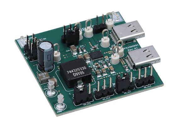 TPS25859Q1EVM-161 Soluciones incrustadas TPS25859-Q1 Modulo de evaluación del controlador de puertos de carga USB tipo C