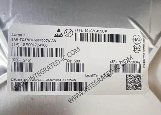 SAK-TC375TP-96F300W AA Microcontrolador FLASH Tri-Core de 32 bits MCU con velocidad de 300MHz 6MB FLASH y 1.1MB SRAM