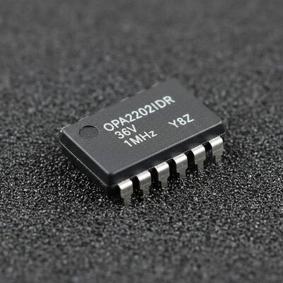 OPA2202IDR Chip IC de amplificador operativo de bajo ruido de 36 V con ancho de banda de ganancia de 1 MHz
