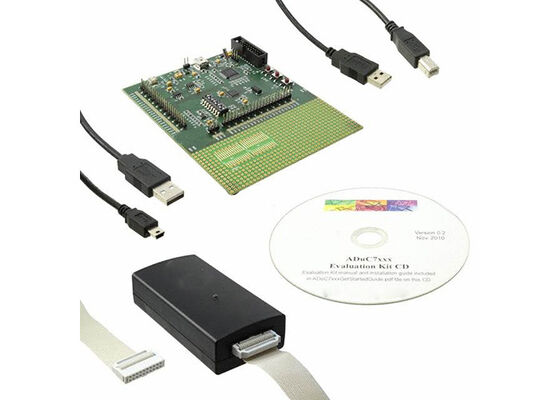 EVAL-ADUC7023QSPZ1 Soluciones embebidas QuickStartTM PLUS ARM7 MCU Tabla de evaluación embebida de 32 bits