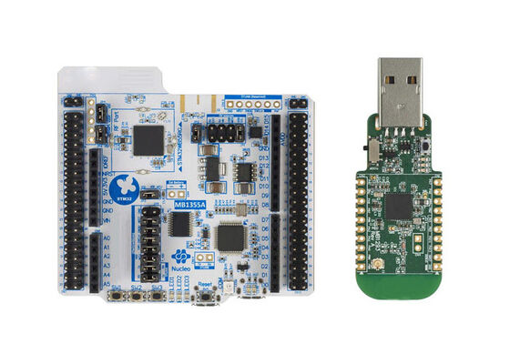 Placa de evaluación P-NUCLEO-WB55 Embedded Solutions 2.4GHz STM32WB BT 5.0 Transceptor RF