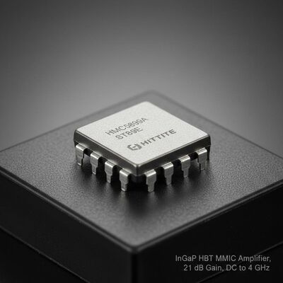 HMC589AST89E Chip de circuito integrado InGaP HBT MMIC Amplificador con ganancia de 21 dB y rango de frecuencia DC a 4 GHz