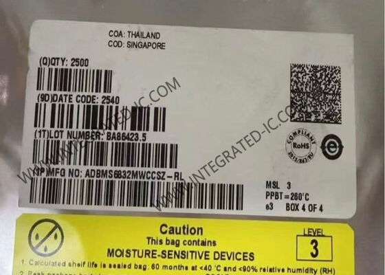 ADBMS6832MWCCSZ Chip IC de monitoreo de baterías multicelulares de 18 canales para almacenamiento de energía de red