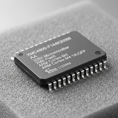 Microcontrolador XMC4800-F144K2048 AA de 32 bits con memoria Flash de 2 MB y núcleo ARM Cortex-M4 en encapsulado 144LQFP