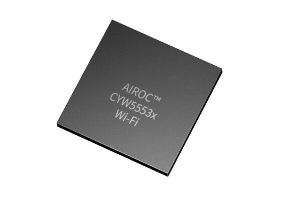 Chip WIFI CYW55533IUBGT AIROC™ de bajo consumo, Wi-Fi Tri‑Band 6/6E SoC