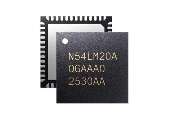 Modulo de comunicación inalámbrica NRF54LM20A-QGAA SoC inalámbrico QFN52 Sistema inalámbrico en chip