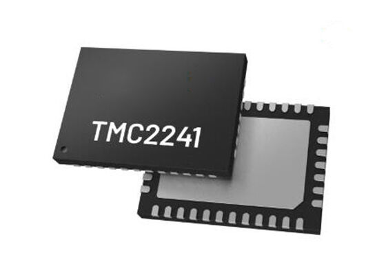 Chip de Circuito Integrado TMC2241ATU 65V 2ARMS Controlador Inteligente Integrado para Motores Paso a Paso TQFN38
