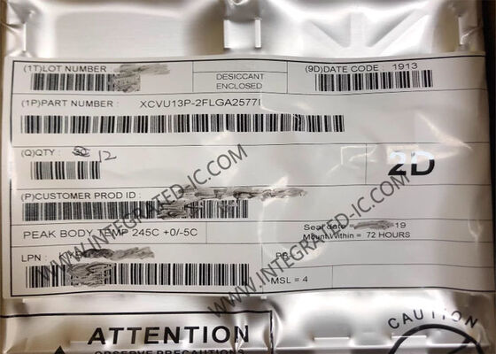 XCVU13P-2FLGA2577I Virtex UltraScale+ FPGA Chip con 3780000 Elementos Lógicos, Tasa de Datos de 32.75 Gb/s y 576 E/S