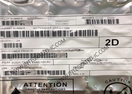 XC7VX415T-2FFG1158I 640MHz Campo Puerta programable Matriz FPGA IC lógico programable
