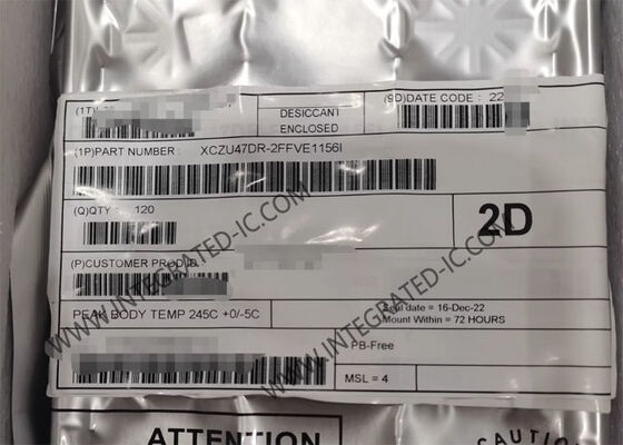 XCZU47DR-2FFVE1156I Field Programmable Gate Array con velocidad de 28.21Gb/s DMA de 64 bits y interfaz eMMC de 8 bits