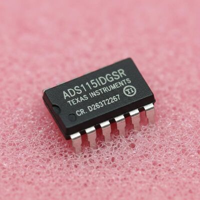 ADS1115IDGSR ADC Delta Sigma de 16 bits con velocidad de muestreo de 860SPS e interfaz I2C Convertidor Analógico a Digital