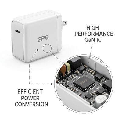 NV6144CP01 GaN IC de alto rendimiento de canal N de 700 V y 260 mΩ GaNSlim Power IC