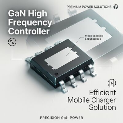 NV9574S2P1 GaN IC 225kHz 520mΩ Controlador GaNSenseTM HFQR para cargadores móviles
