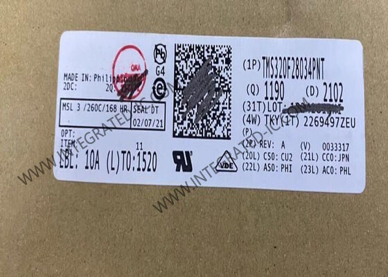 TMS320F28034PNT Microcontrolador MCU C2000 MCU de 32 bits en tiempo real con velocidad de 60 MHz y memoria flash de 128 KB