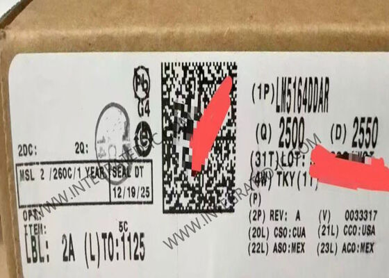 LM5164DDAR Chip de circuito integrado 100V 1A Conversor sincrónico Buck DC/DC con coeficiente intelectual ultra bajo