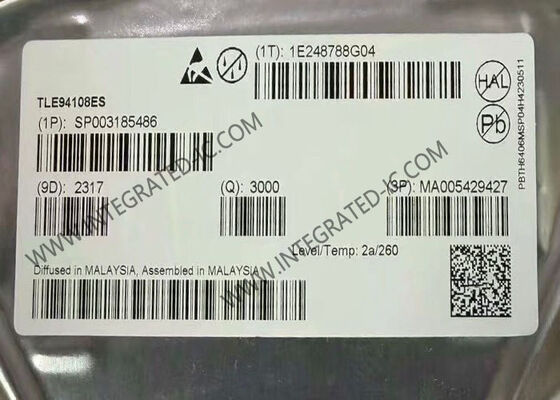 TLE94108ES Chip de Circuito Integrado con Controladores de Puente Completo/Medio de 3V a 5.5V en Paquete TSSOP24