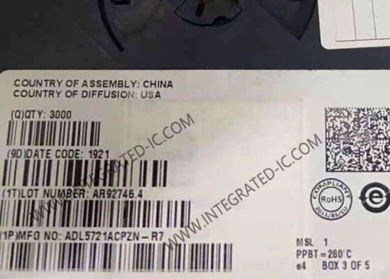 Modulo de comunicación inalámbrica ADL5721ACPZN-R7 Amplificador RF de banda estrecha LFCSP8